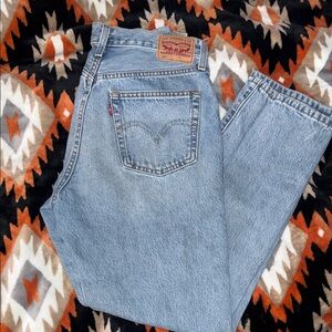 Levi's women’s Light Blue Straight Jeans